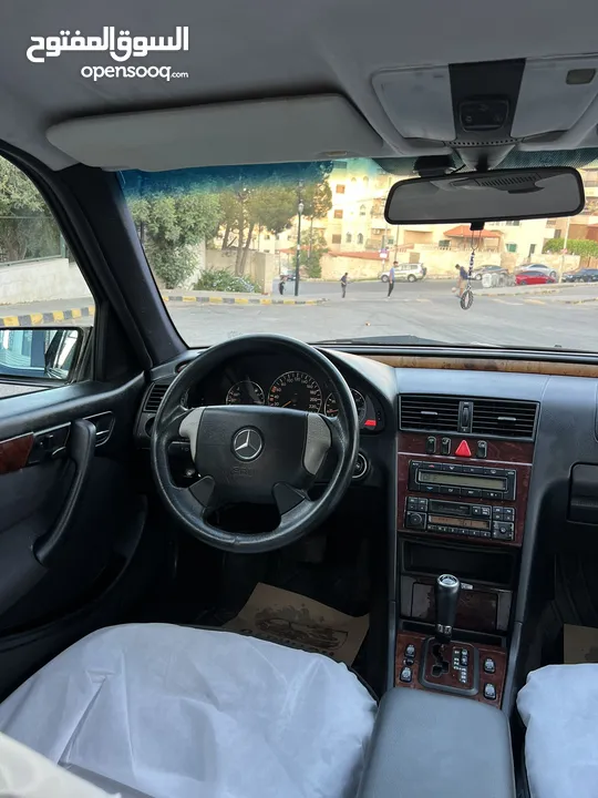 مرسيدس بنز C200 موديل 1998 بحاله الوكاله