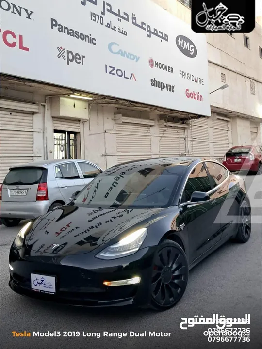 تيسلا 3 2019 لونج رينج Dual Motor كاش او اقساط