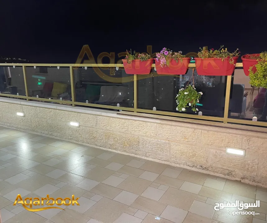 رووف مفروش للايجار في البيرة