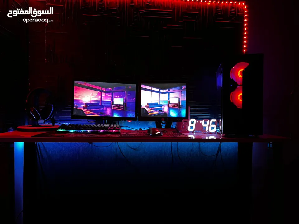 كمبيوتر جيمنج ( العاب ) بمواصفات جبارة