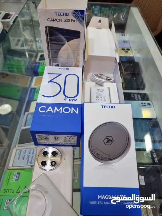 جهاز جديد بالكرتونة Kamon 30S pro رام 16 جيجا 256 مكفول سنة متوفر توصيل