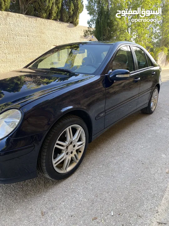 Mercedes C180 Manual 6 Gear transmission with AMG wheel rim.