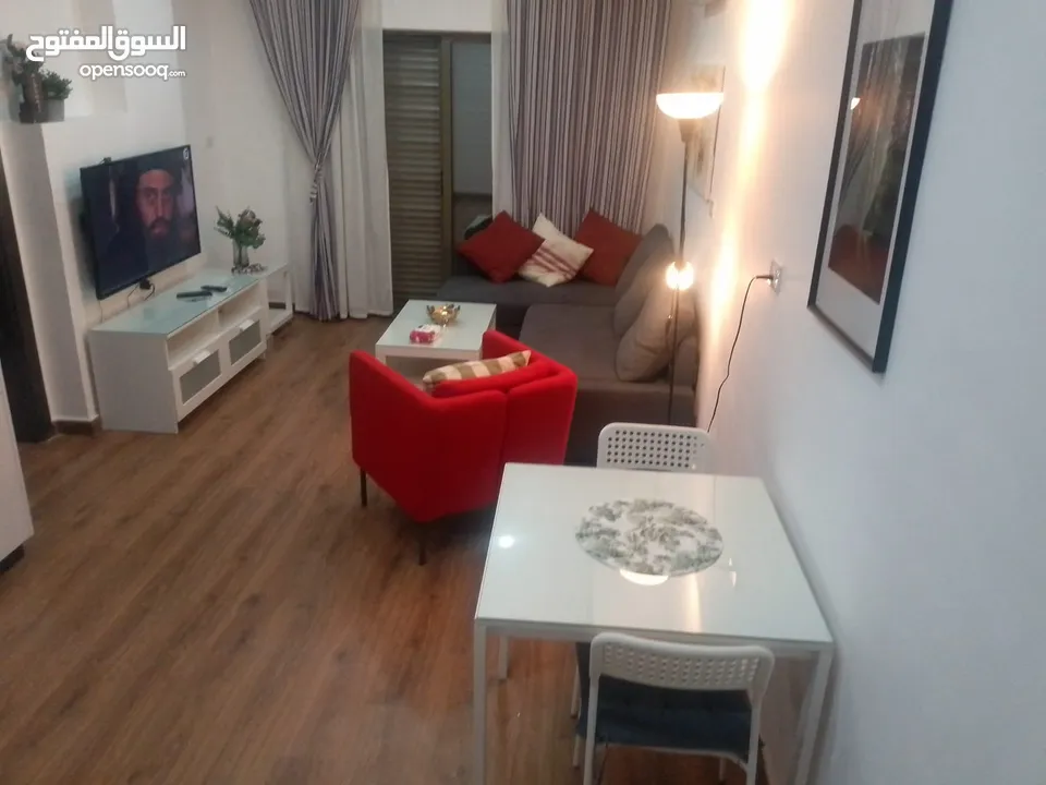 A studio for rent, furnished with luxury furniture, in the Umm Al-Summaq area, behind Mecca Mall