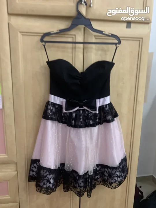 فستان سهرة بنفسجي واسود باقل سعر!!!
