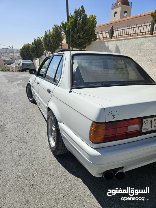 بوز النمر مواصفات كاملة . 1990 E30 M-technic II. كل اشي راكب أصلي BMW