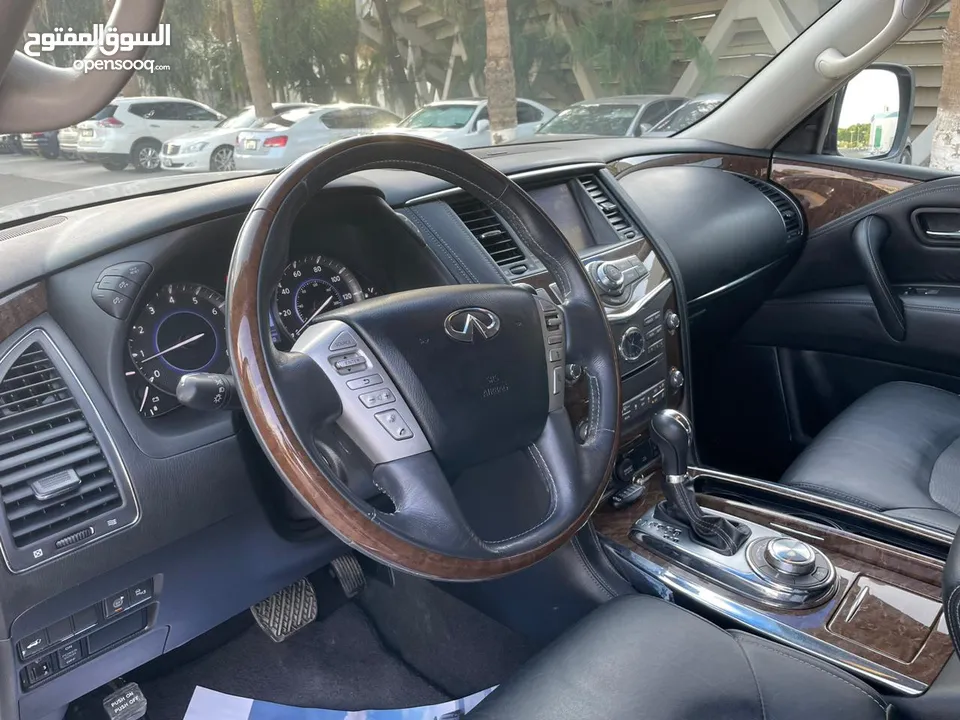 Infiniti QX80 - 2016 American Specs AED 65,000.00