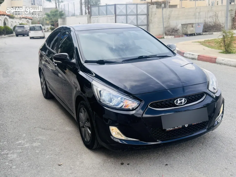 هونداي اكسنت موديل 2018 متور 1400سته غيار بنزين بريفث