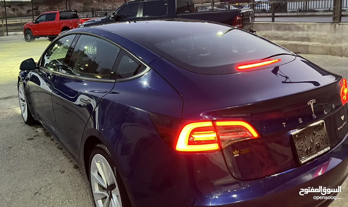 Tesla 3 (Zero) long range dual  اقساط دفعة اولى 15الف واقساط من راسي لراسك motors autscore A