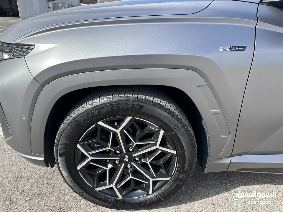 هونداي توسان N-Line    2023/ فل الفل بدون فتحة سقف بانوراما  فل مسكر