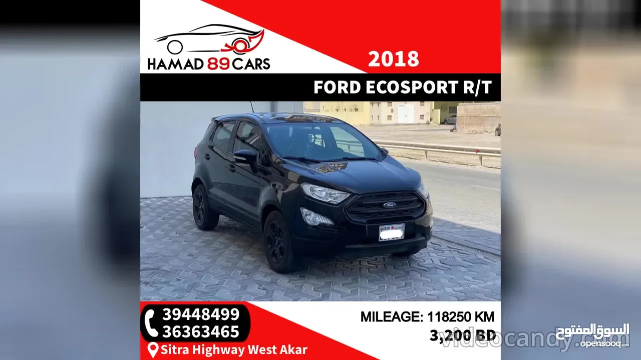 Ford Ecosport R/T 2018 (Black)