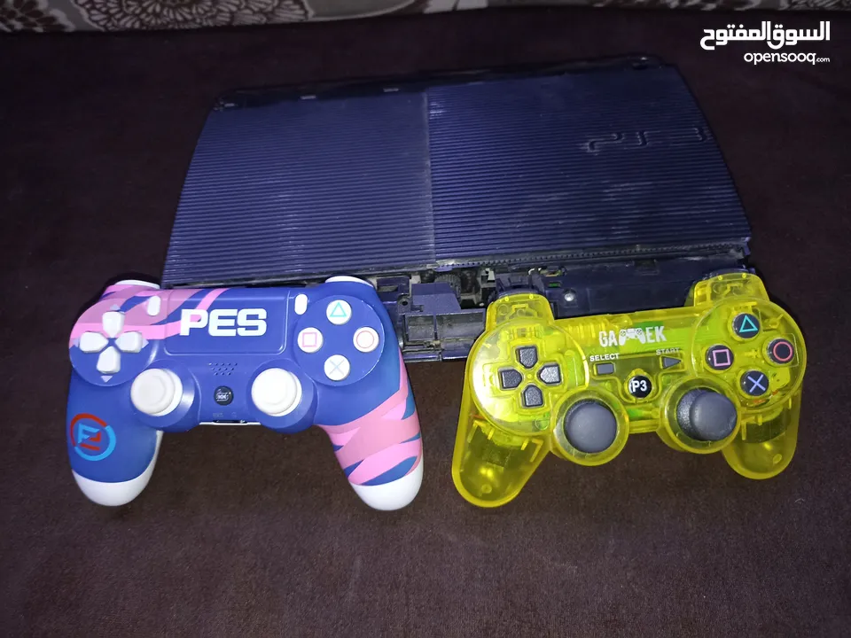ps3 مستعمل لمدة سنه 48 لعبة المكان داخل الزرقاء جبل المغير