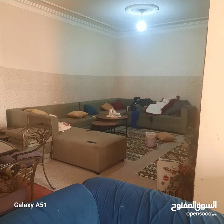 شقة للبيع شبه ارضي بأجمل مناطق ضاحية الرشيد