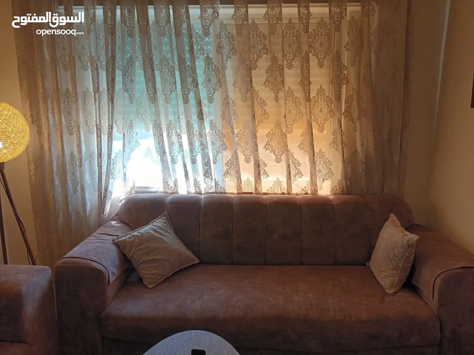 طقم كنب للبيع بدون البفة