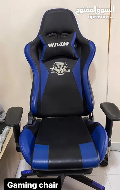 كرسي WarZone حالة ممتازة جددداً