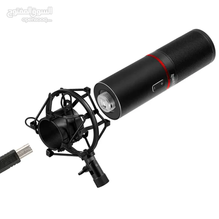 مايكروفون ريدراجون Redragon GM300 Gaming Stream Microphone BLACK FRIDAY