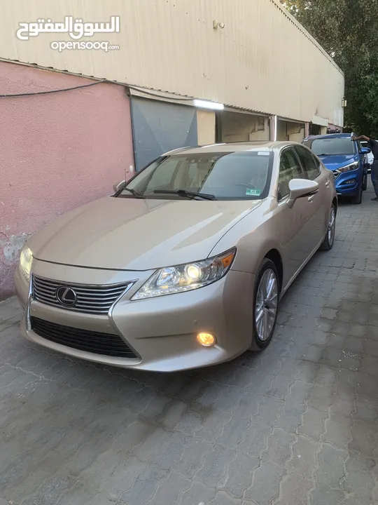 2013 LEXUS ES 350 رقم 1 ارباكات وكالة وارد امريكا اوراق جمارك