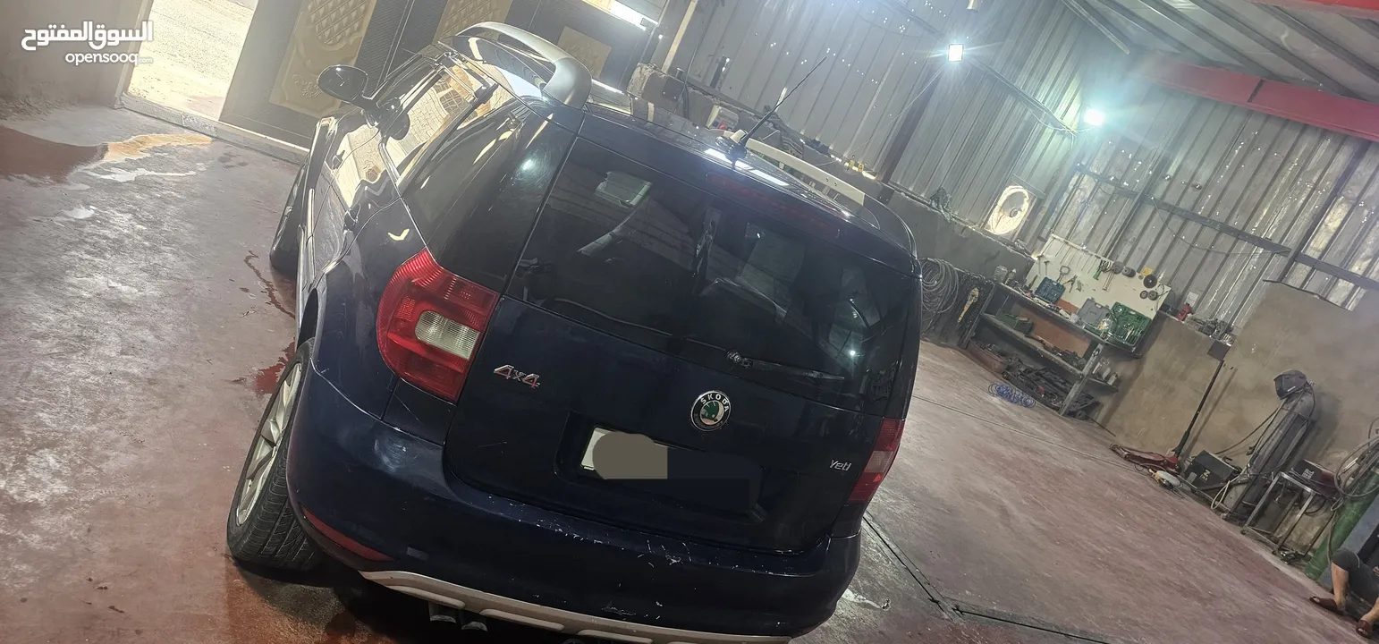 جب سكودا يتي 2013  4×4