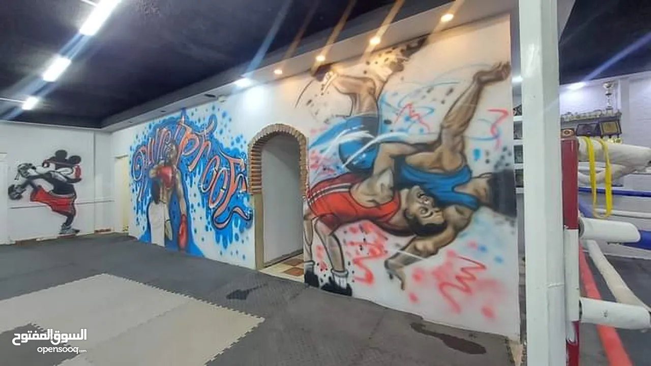 الرسم واللوحات الفنية فنان تشكيلي