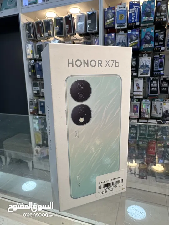 Honor x7b 6-256 جديد