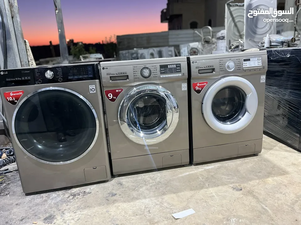 غسالات ونشافات وجلايات