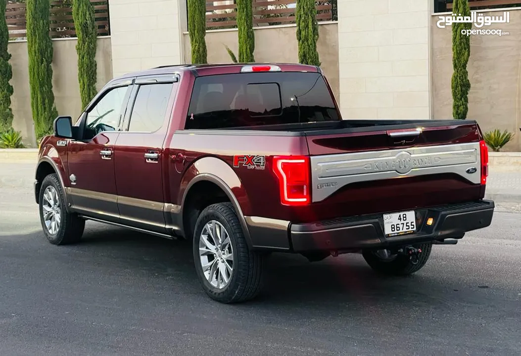 f150 KING RANCH   جديدة بمعنى الكلمة بدون اي حادث