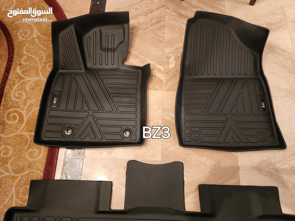 متوفر ارضيات جلد   , HONDA ENS1 TOYOTA BZ4X  BZ3 BYD E2   ID6 BYD SEAGULL  BYD YUAN نيتا ، neta u