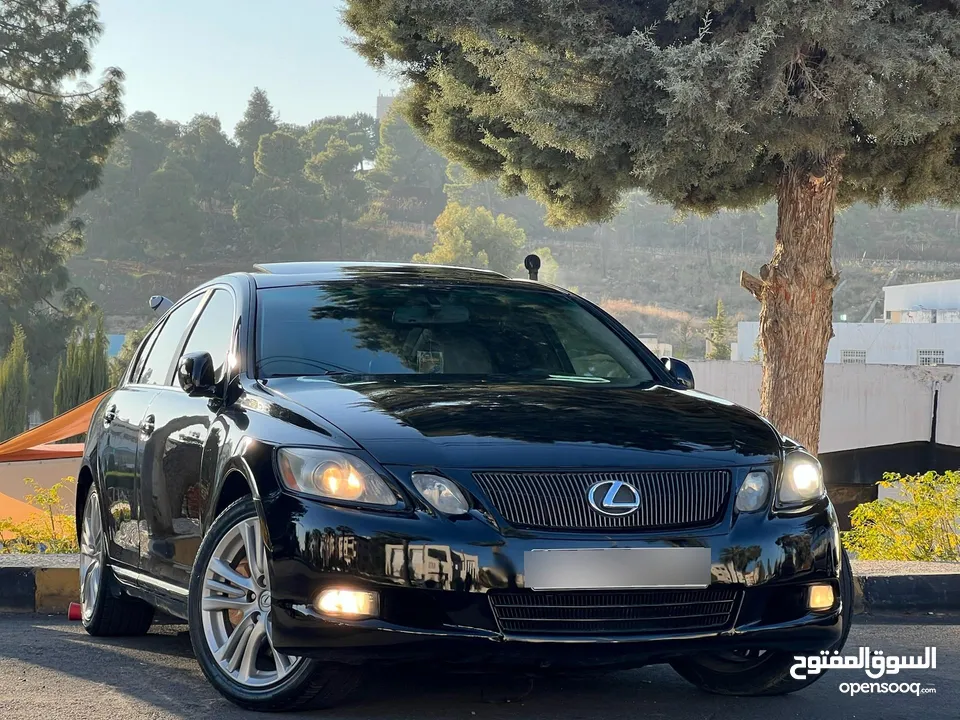 لكزس GS450 موديل 2007 فل كامل موصفات vip بحالة الوكاله بسعر مميز