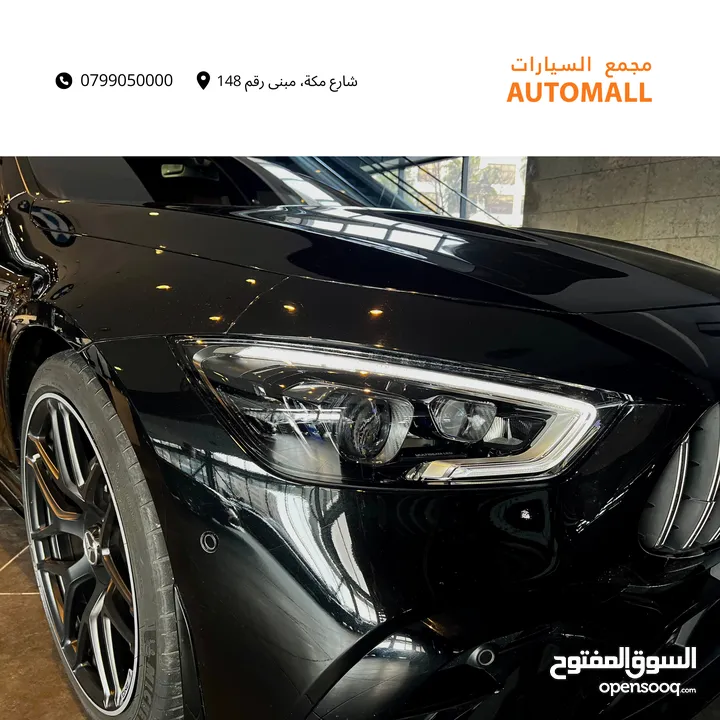 مرسيدس جي تي وارد وكفالة الوكالة 2022 Mercedes GT 53 AMG 4-Door Coupe 4MATIC+ Night Package