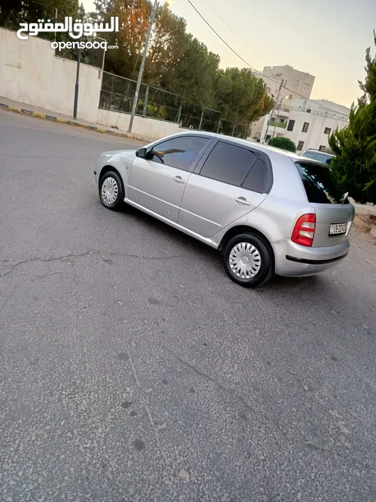 شكودا فابيا فحص كامل موديل2002 قير عادي قطارة بنزين