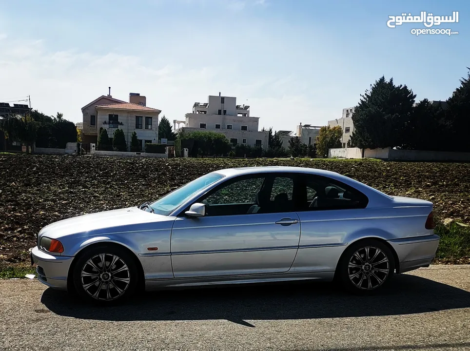 للبيع... BMW E46 كوبيه  موديل 2000.. CI فحص كامل فل ما عدا القير....... مارسيدس موديل 2004... c200..