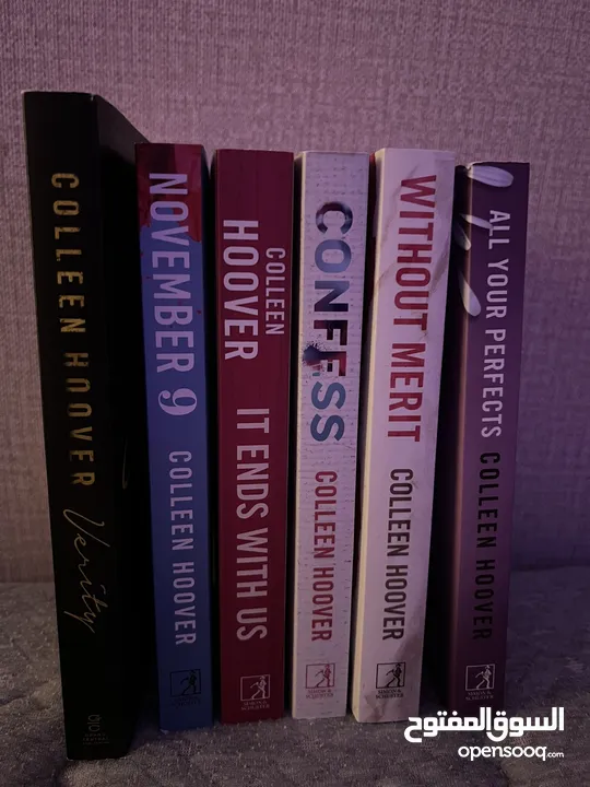 (English)Romance novels by Colleen hoover