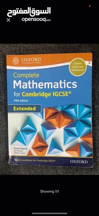 Extended Complete Mathematics for Cambridge IGCSE