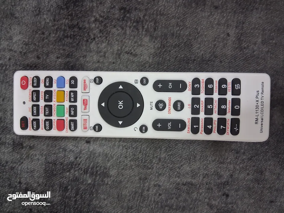 شاشة تلفزيون تايجر ستار 40 إنش LED TV بحالة ممتازة مع بكج للبيع