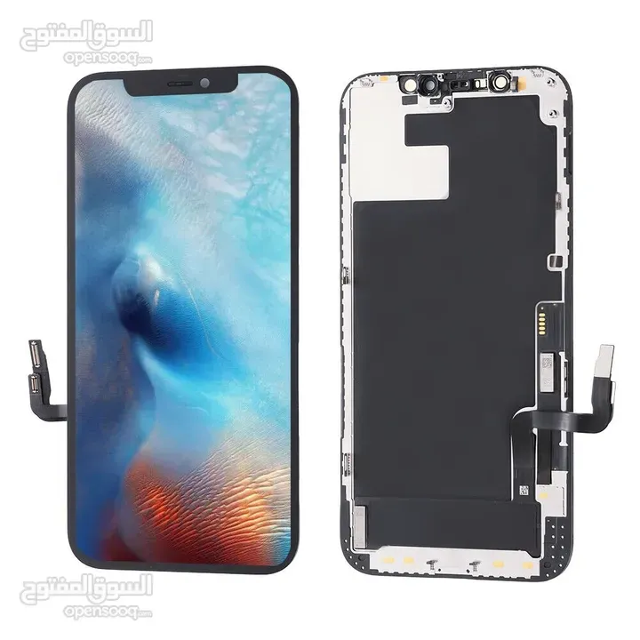 شاشة IPHONE 12 PRO MAX أصلية شركة فكك 100% .  IPHONE 12 PRO MAX ORIGINAL APPLE  LCD