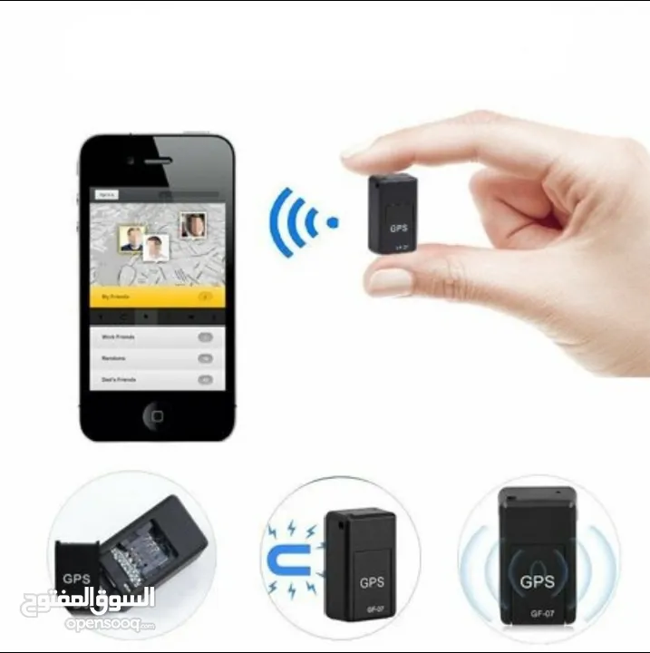 جهاز تحديد المواقع Mini GPS Tracker . متوفر توصيل لكل قطر