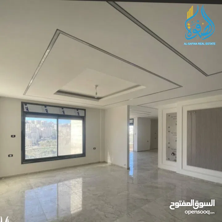 شقه ميزة سوبر ديلوكس قيد التجهيز غير مفروشه للايجار عين مصباح بالقرب من جامعة القدس المفتوحه الجديده