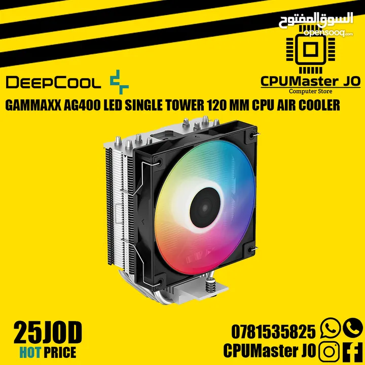 مبرد ديب كول ايه جي 400 DEEPCOOL AG400 LED CPU COOLER بأفضل الأسعار