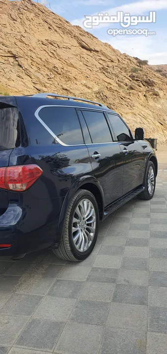 انفنتي qx80 نظيفة جدا بسعر مغري للبيع او البدل