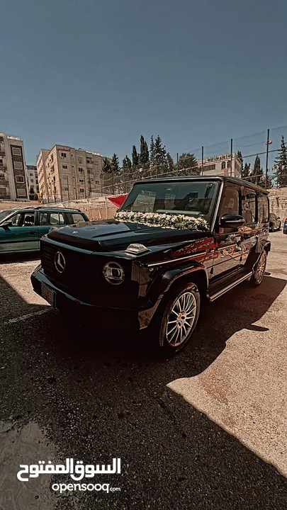 مرسيدس G Class موديل 2022 للإيجار