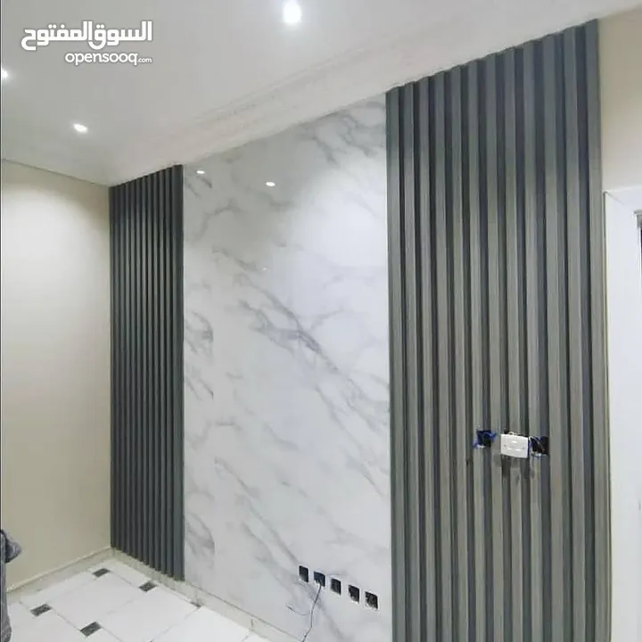 واجهات بديل الرخام وبديل الخشب والديكورات العصريه وبديل الحجر