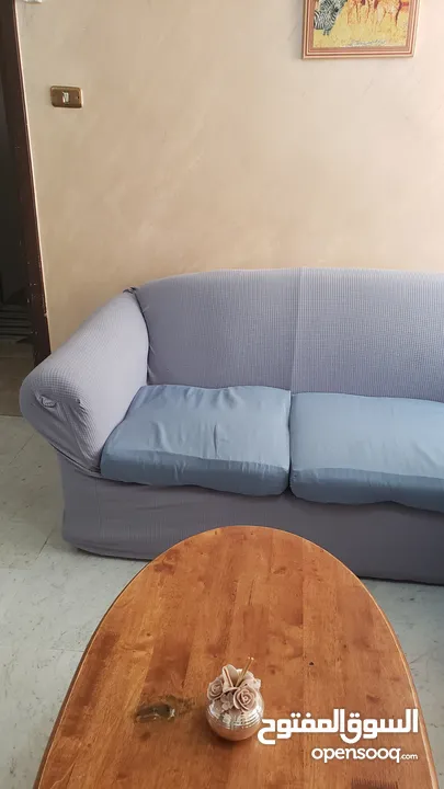 طقم كنب مع كفر