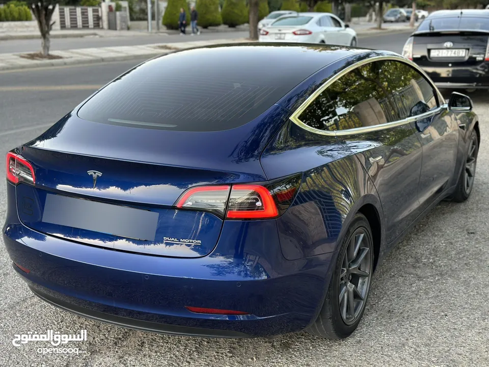 تيسلا موديل 3 دفع رباعي موديل 2020  Tesla model 3 long range dual motor 2020  فحص كامل