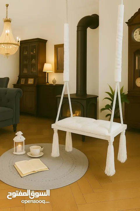 مراجيح للداخل والخارج مصنعة من خشب السويد