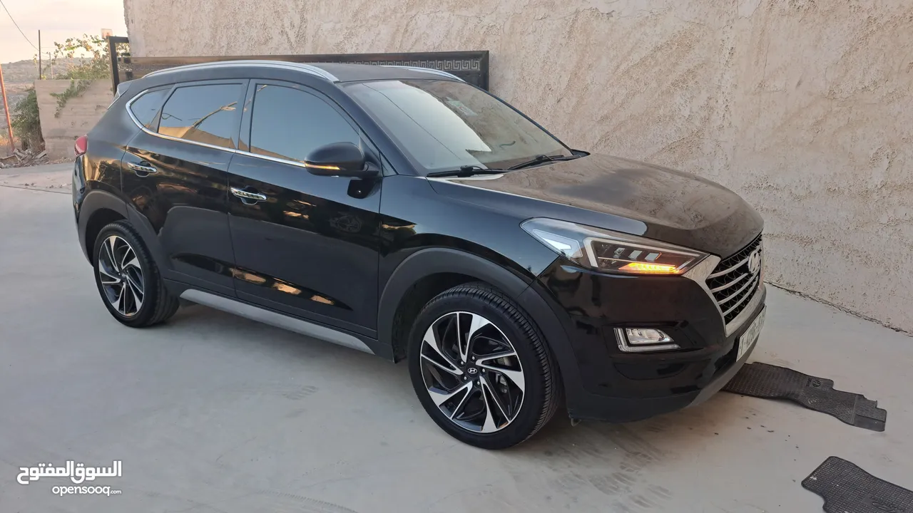 عررض مغرري عالكاش هونداي توسان 2019 ديزل تيربو فل بدون فتحه ترخيص 10 شهور
