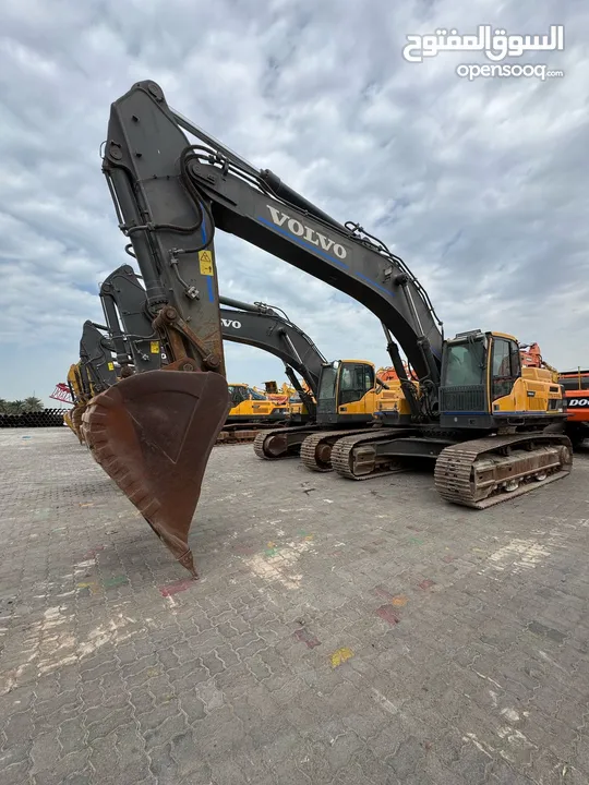 VOLVO EC480 DL EXCAVATORDUBAIحفارة فولفو EC480 DL