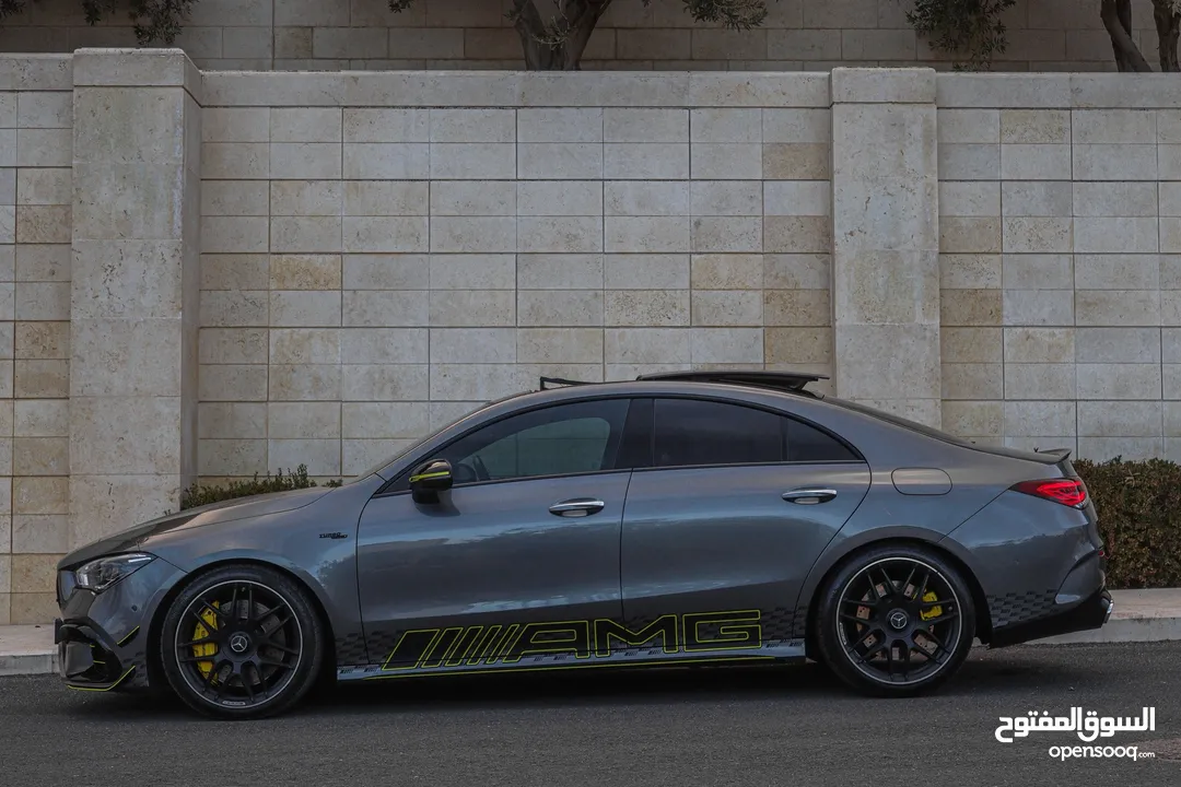 2022 Mercedes Amg Cla45s Clean title  excellent condition ( عقد صيانة بلوكالة)