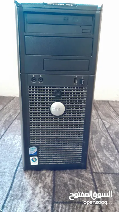 متوفر كمبيوترات نوع dell  4GB RAM Core i2المعالج 128 ssd  260GB مع شاشة وكيبورد وماوس