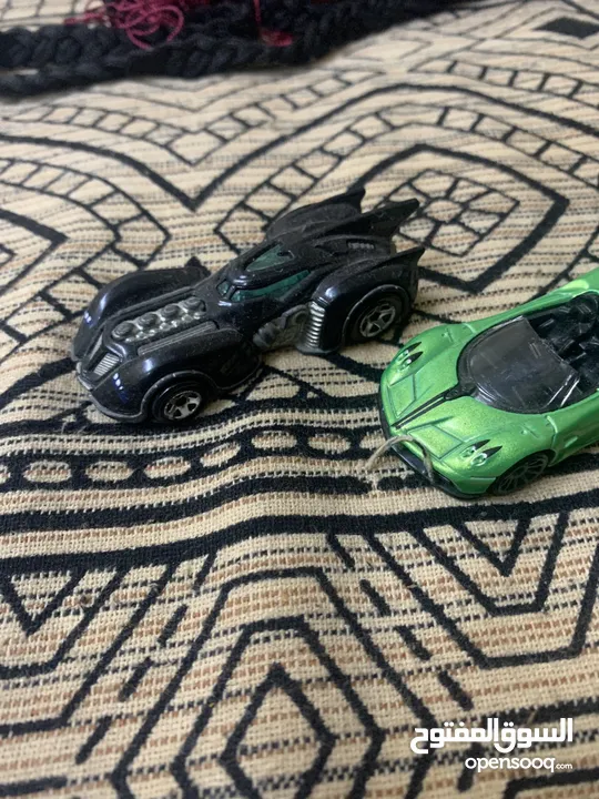 Hotwheels pagani Bentley and Batmobile Batman