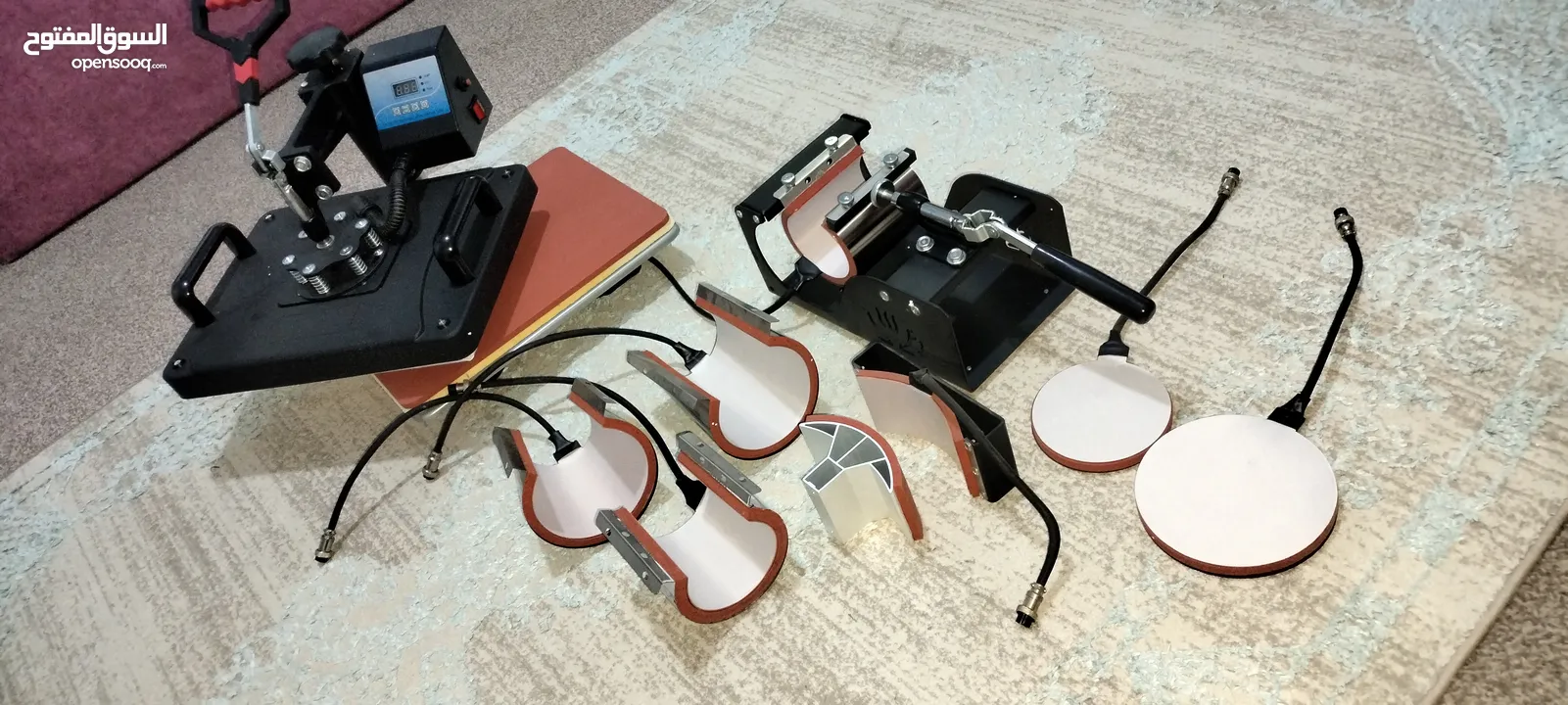 مكبس حراري متعدد الاستخدام 8 في 1