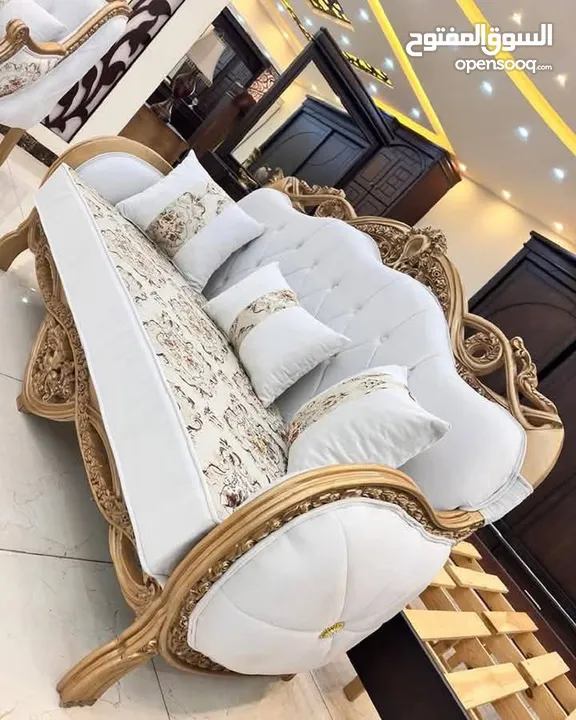 طقم كنب زان مصري بالكامل